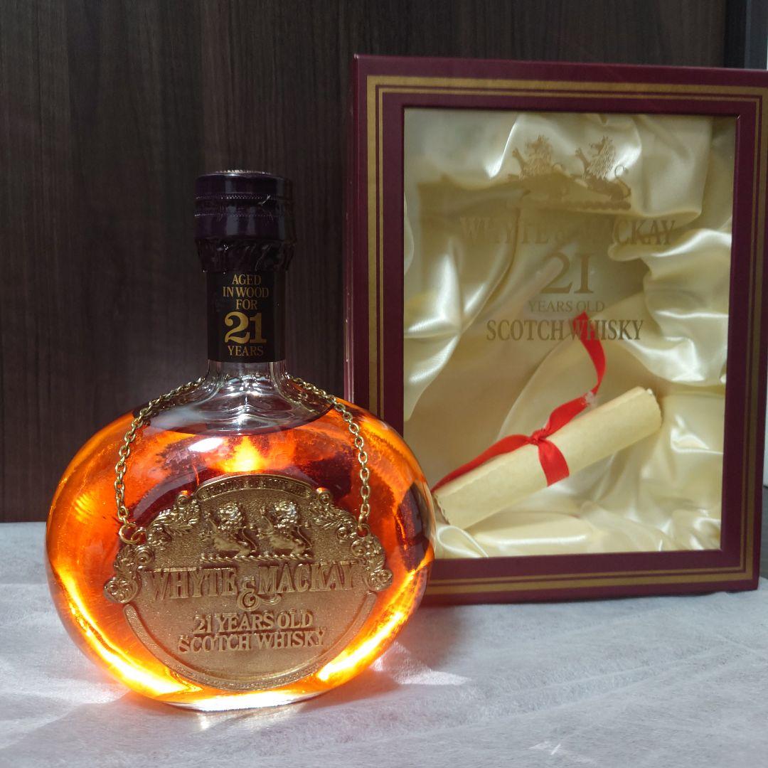 古酒　WHYTE ＆ MACKAY 21 YEARS OLD スコッチウイスキー