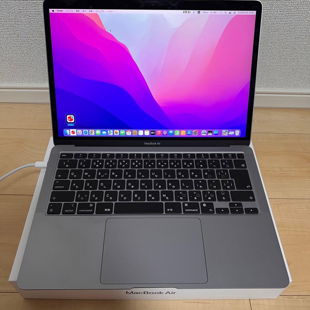 MacBook本体 Macbook Air M1 13-inch 2020 16GB 512GB