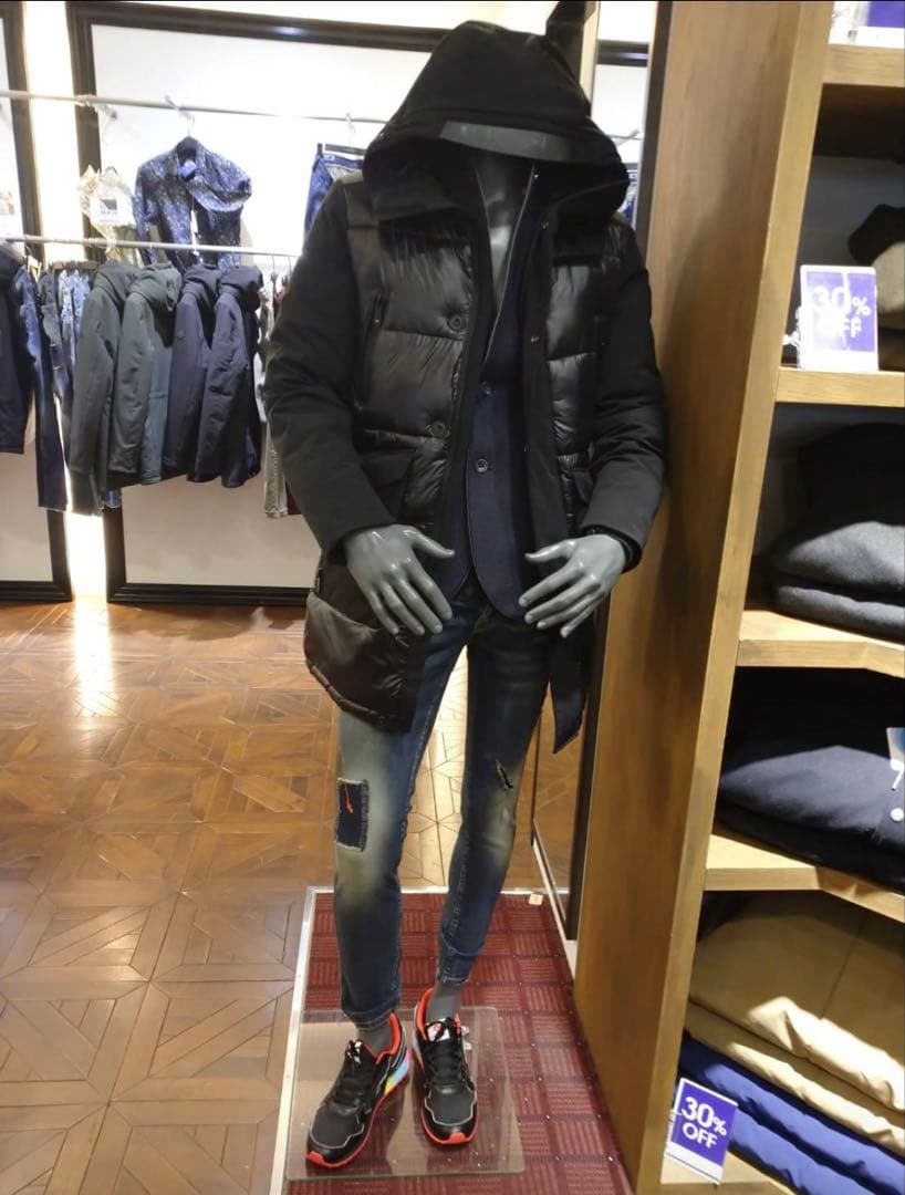 80%以上の値下げ BLACKSAND ダウンジャケット 定価85000円