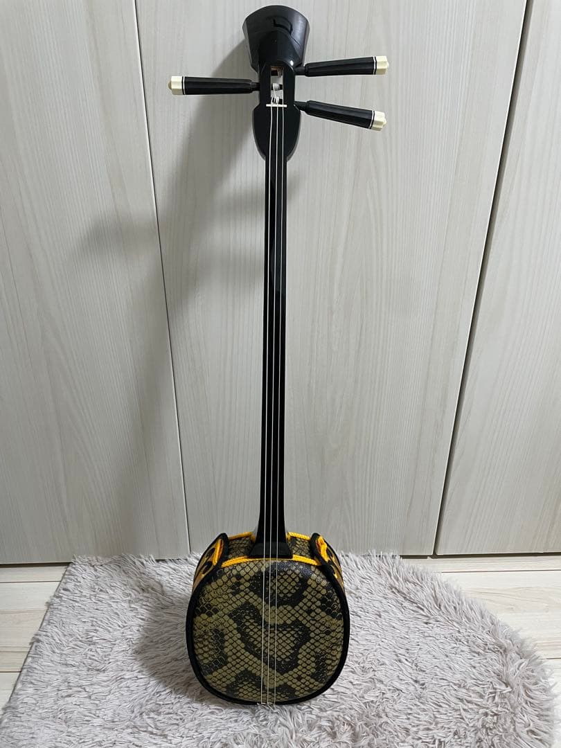 沖縄三線 人工皮 初心者 和楽器 民謡 三味線