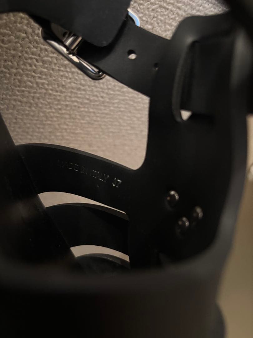 PRADA ブラック厚底サンダル　サイズ:37