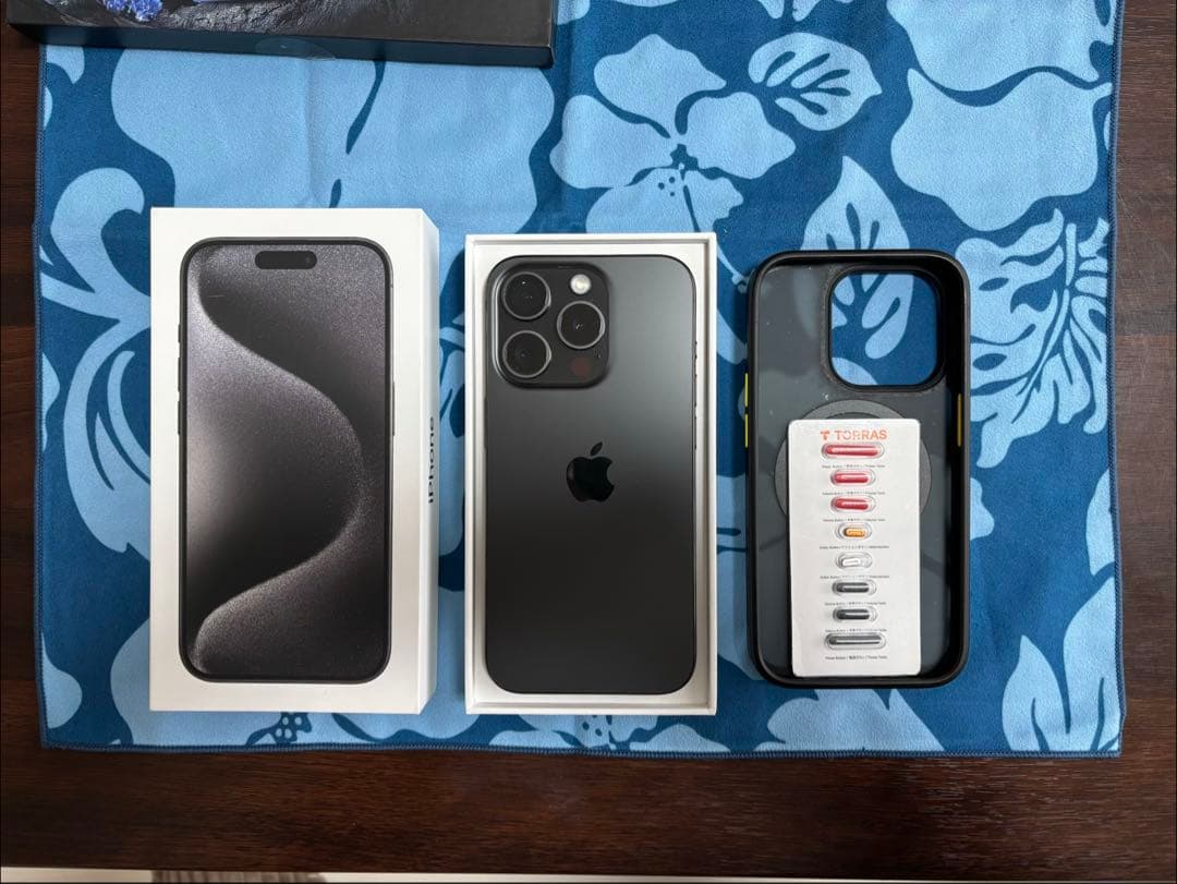 iPhone 15 Pro 1TB 整備済交換品BT100% 付属品完備＋おまけ