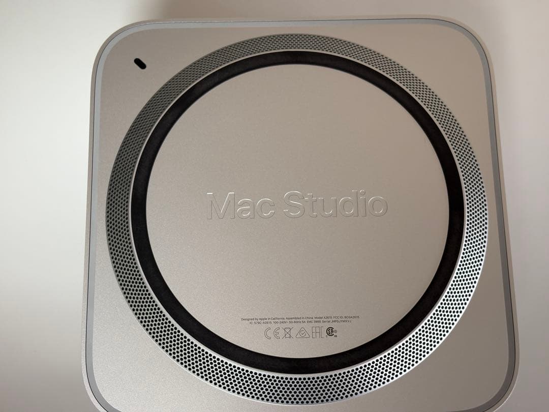 Macデスクトップ Mac Studio M1 Max CPU/24C GPU/32G/512GB