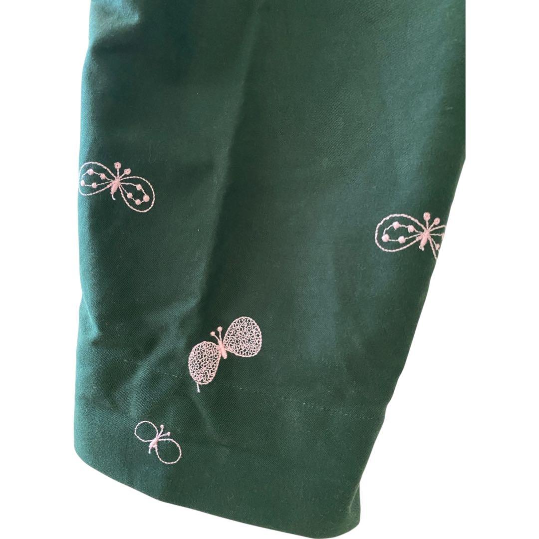 【美品】ミナペルホネン mina choucho ワイド テーパード パンツ