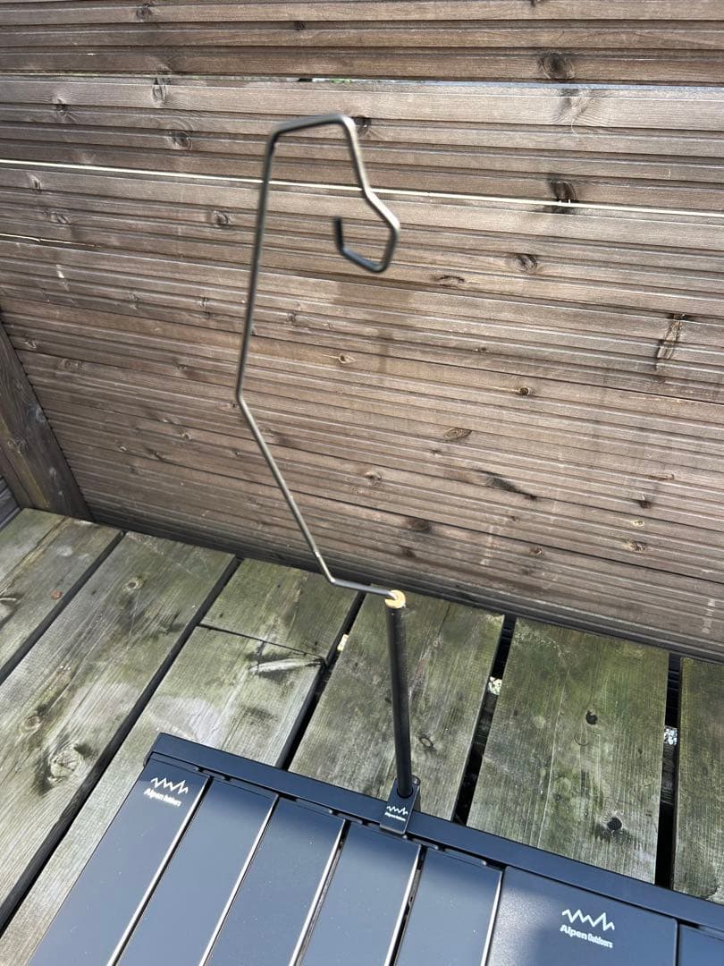 アルペン　テーブル88 シングルバーナー遮熱天板　ランタンハンガー　セット