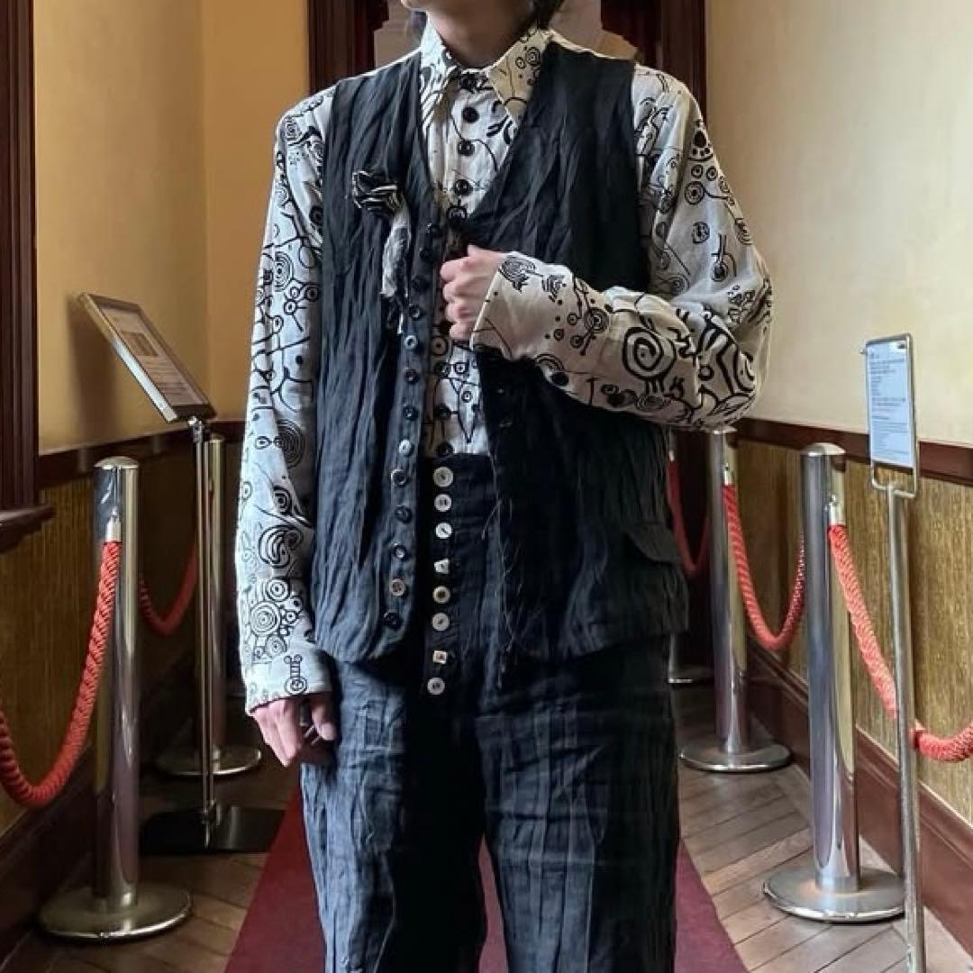 最終値下げARCHIVIO J.M.Ribotリネンベスト44