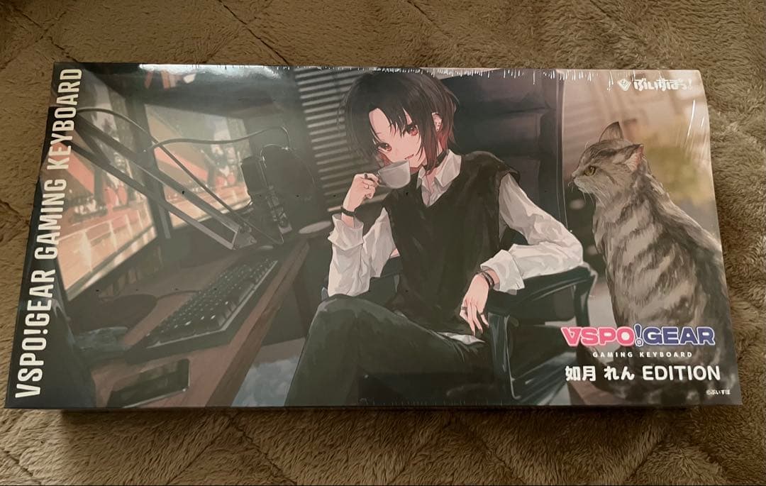 VSPOGEAR ゲーミングキーボード 如月れん EDITION 本体未開封+α