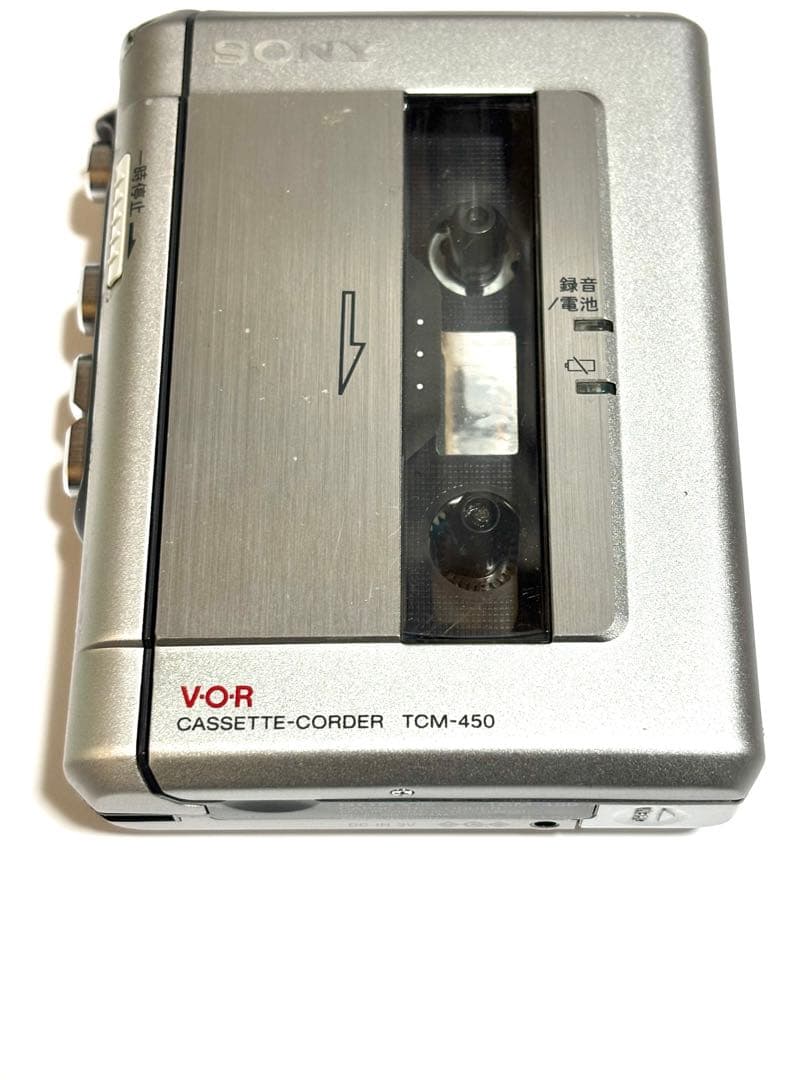 3点セットSONY カセットレコーダー TCM-450 整備品①