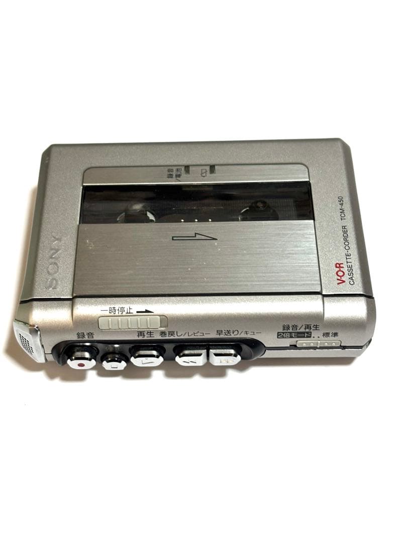 3点セットSONY カセットレコーダー TCM-450 整備品①