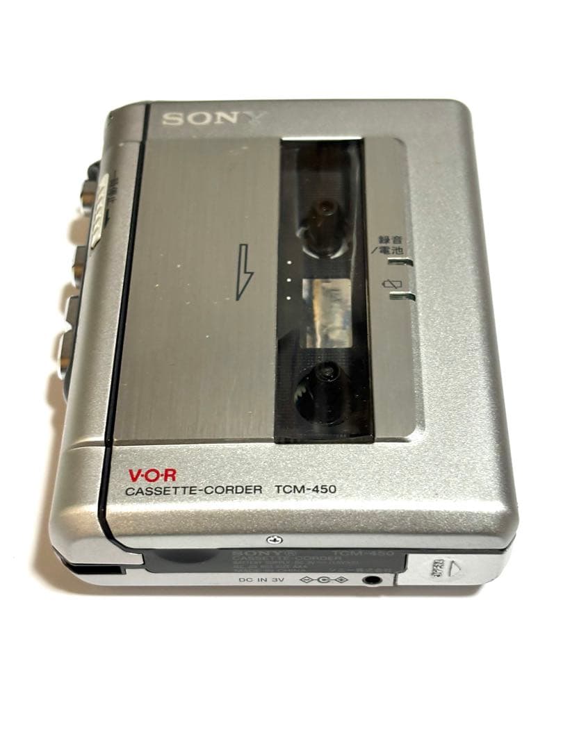 3点セットSONY カセットレコーダー TCM-450 整備品①