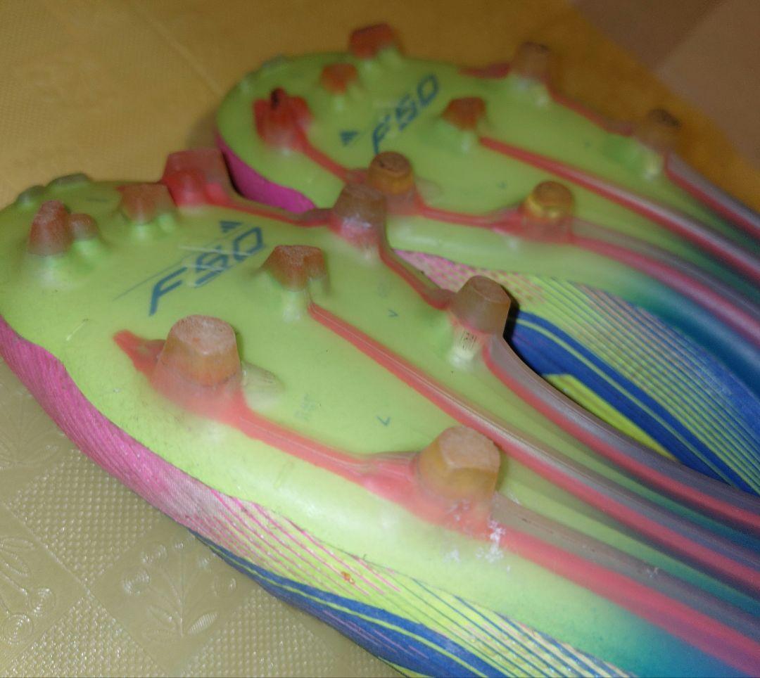 adidasアディダス F50レースレス25.5cm