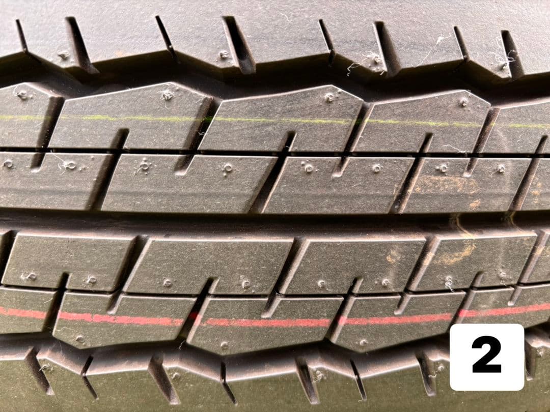 トヨタ ハイエース 新車外し DUNLOP SP175N ホイールセット 4本