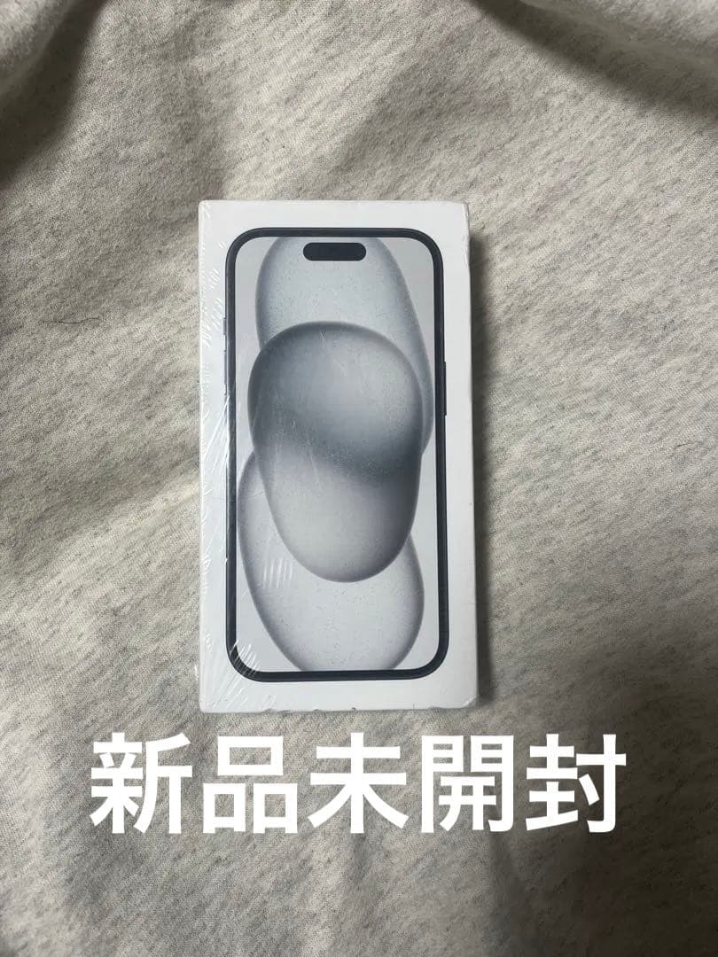《新品未開封》Apple iPhone 15 ブラック 本体 128GB 海外版