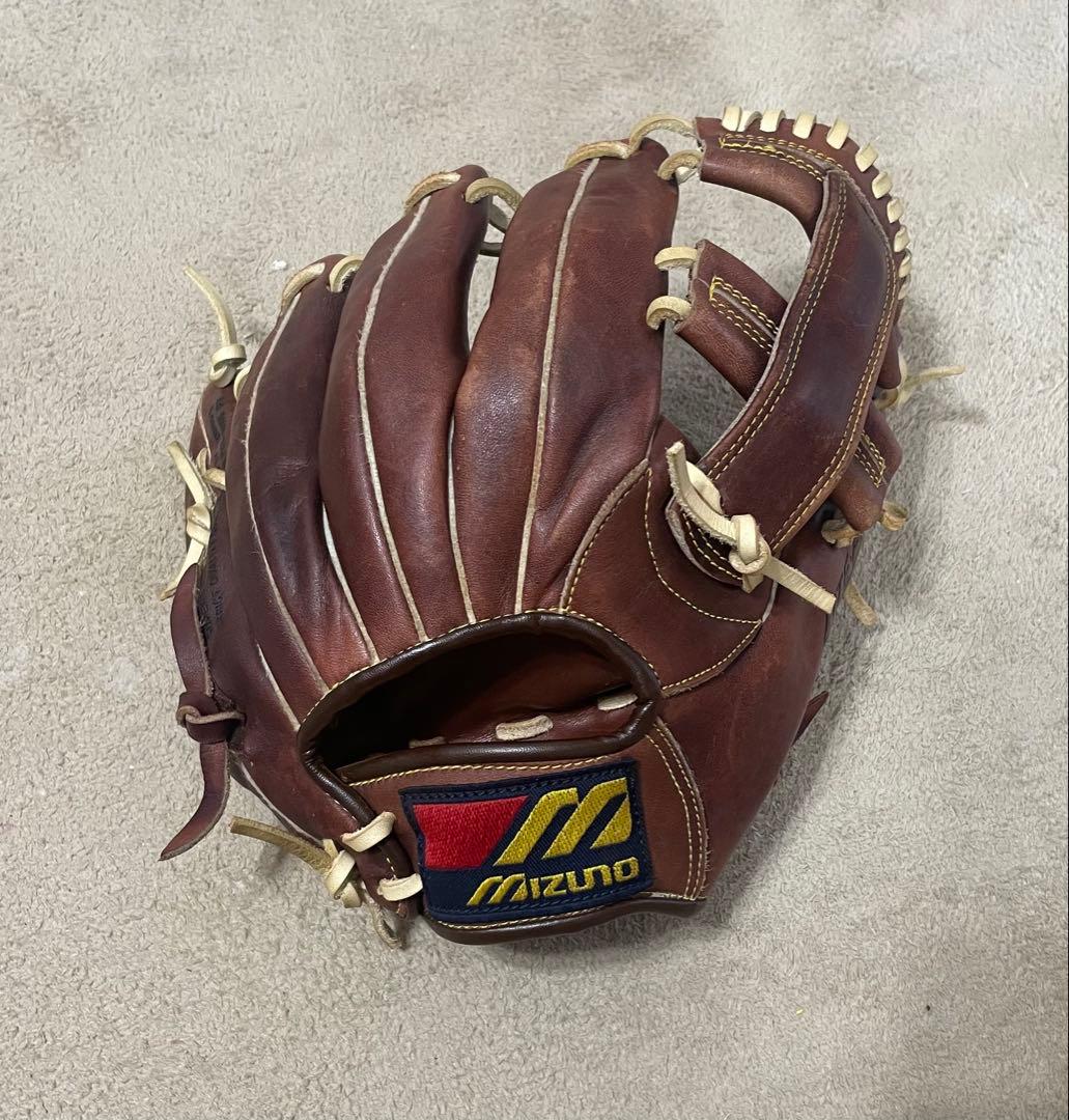 ※レア品（当時物）　美品　ミズノ　ワールドウィン　軟式内野手用グローブ