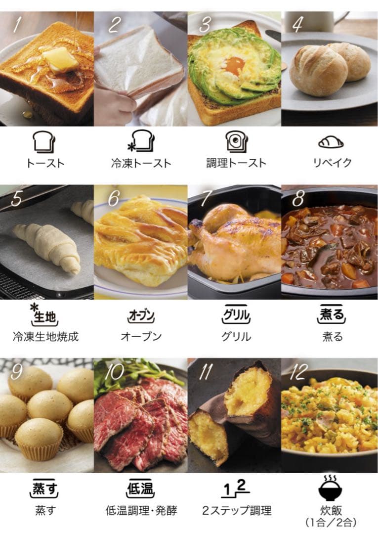 アラジン　グラファイト　グリル&トースター　AET-GP14B-W ホワイト