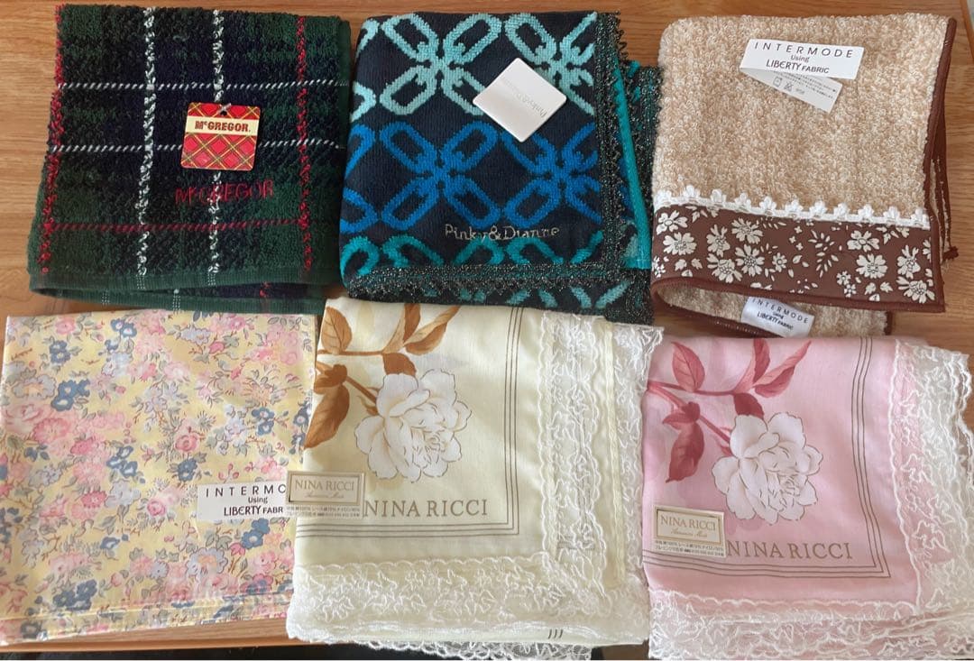 ★LANVIN ニナリッチ ハンカチ 大量セット Valentino MARNI