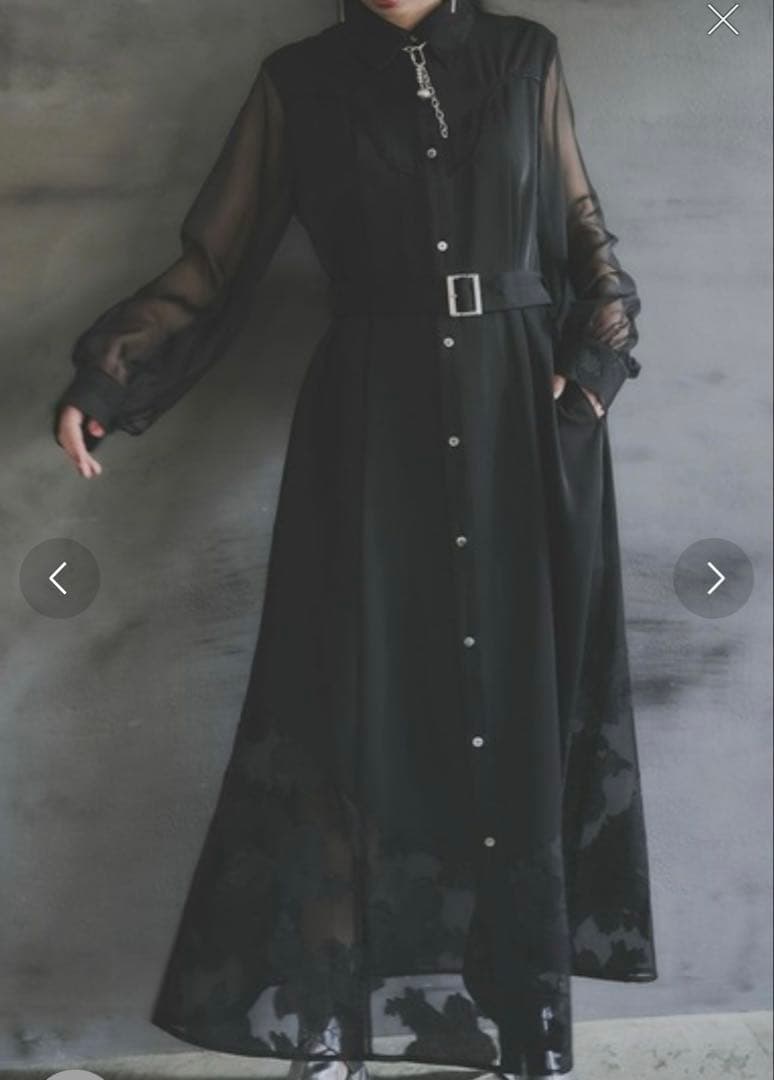 う*ら様 イソザイキリカエシアーワンピース(試着のみ新品)