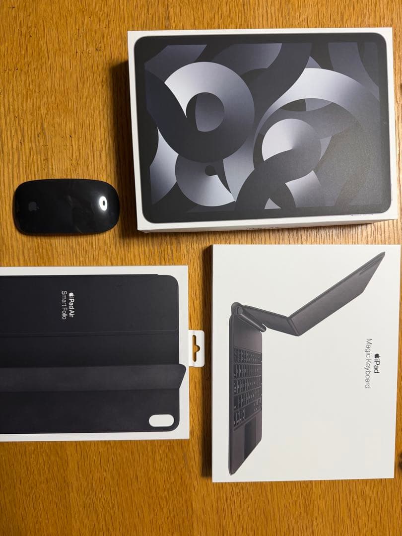 無印 iPad Air (第5世代) 64GB スペースグレー セット