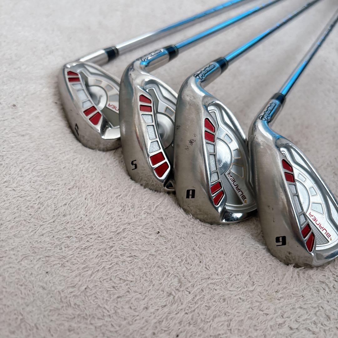 テーラーメイド バーナー アイアン セット5、6、7、8、9、P、A、S