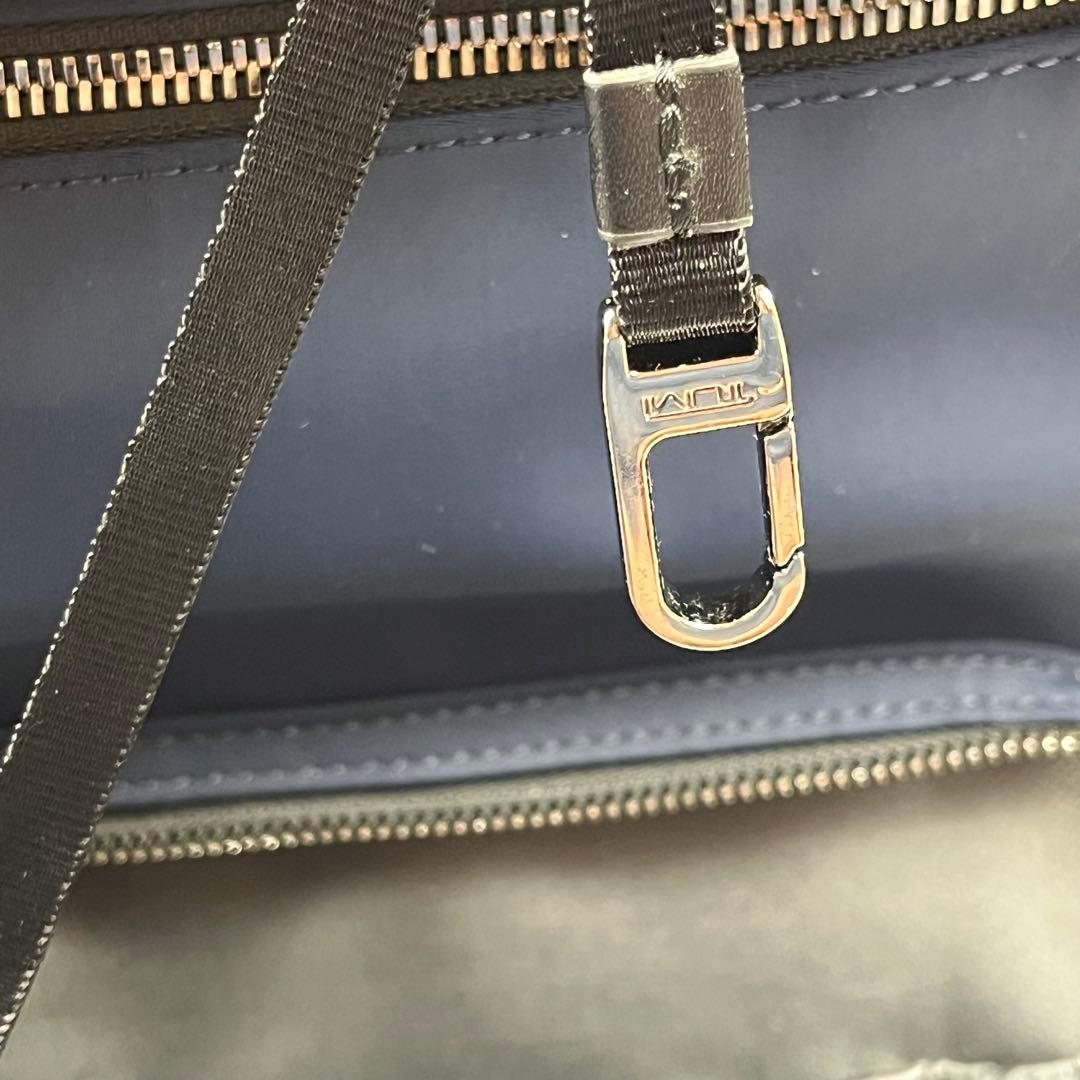 TUMI WARREN HARRISON BACKPACK NAVY 定価10万