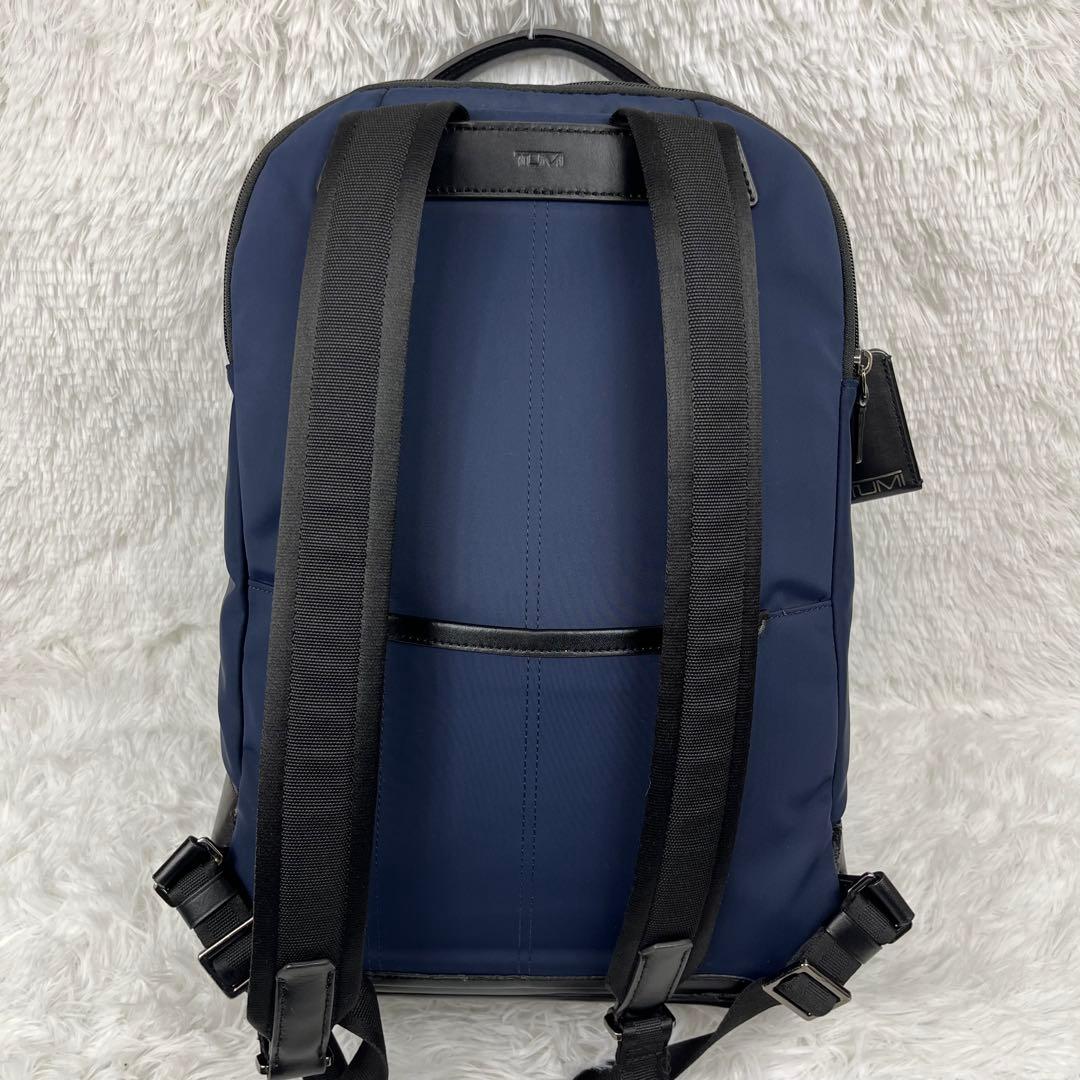 TUMI WARREN HARRISON BACKPACK NAVY 定価10万