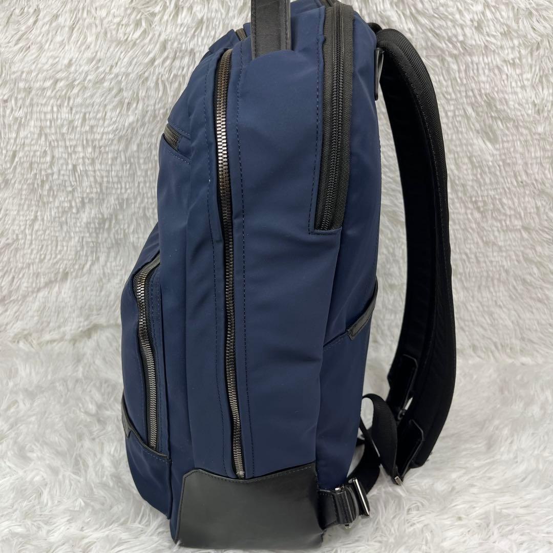 TUMI WARREN HARRISON BACKPACK NAVY 定価10万