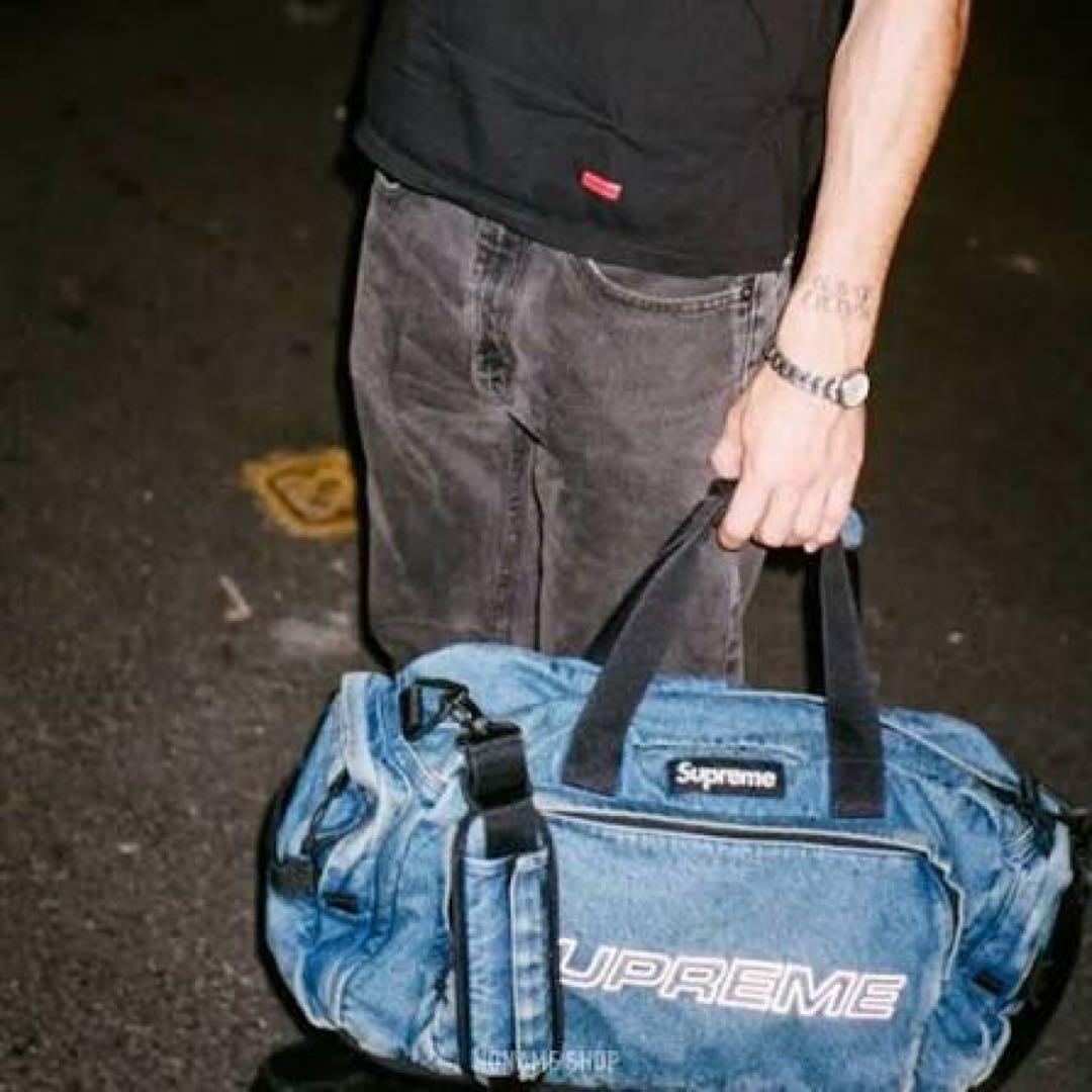 バッグ Supreme Denim Duffle Bag 25FW