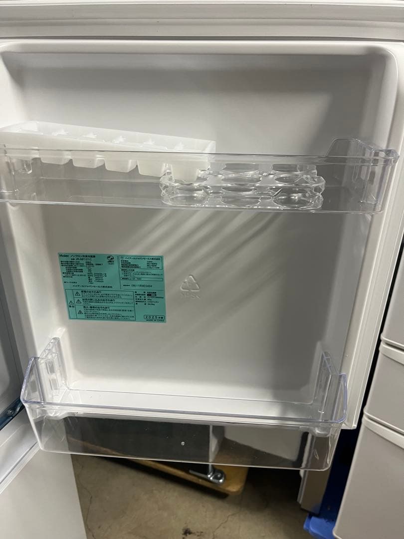 女性オーナー！美品！ハイアール JR-NF121C 121L 2025年製T