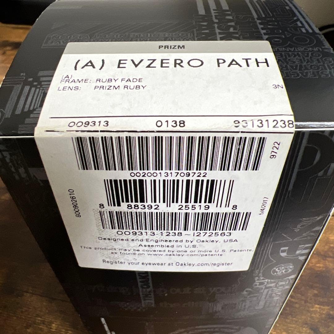 【新品未使用】OAKLEY サングラス EVZERO PATH