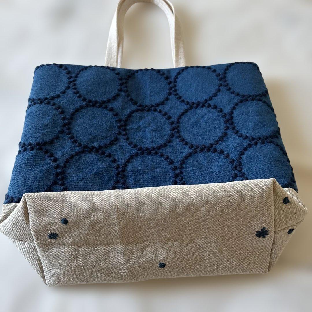 ミナペルホネン 生地使用　twitter お散歩トートバッグ