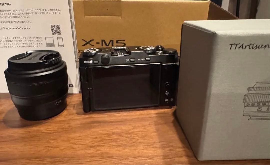 富士フイルム X-M5+XC15-45mm TTArtisan 25mm F2