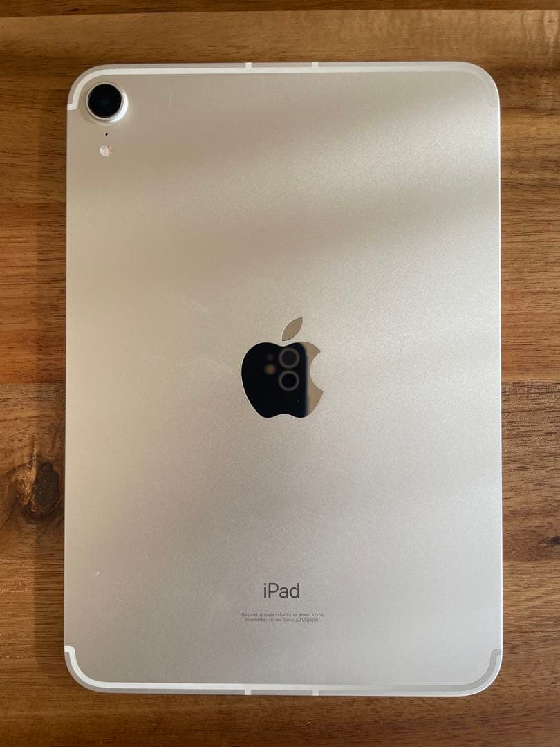 iPad mini第6世代　Wi-Fi + Cellularモデル　simフリー