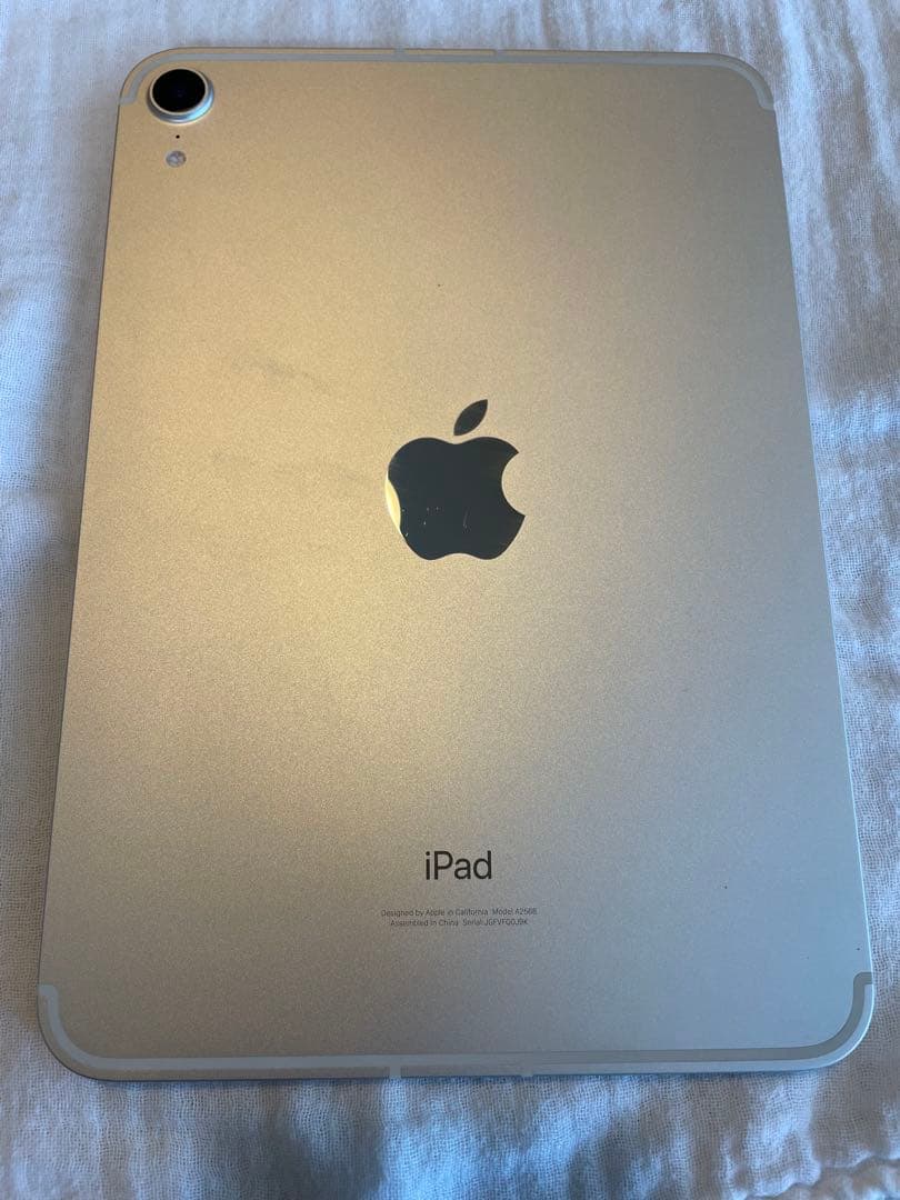 iPad mini第6世代　Wi-Fi + Cellularモデル　simフリー