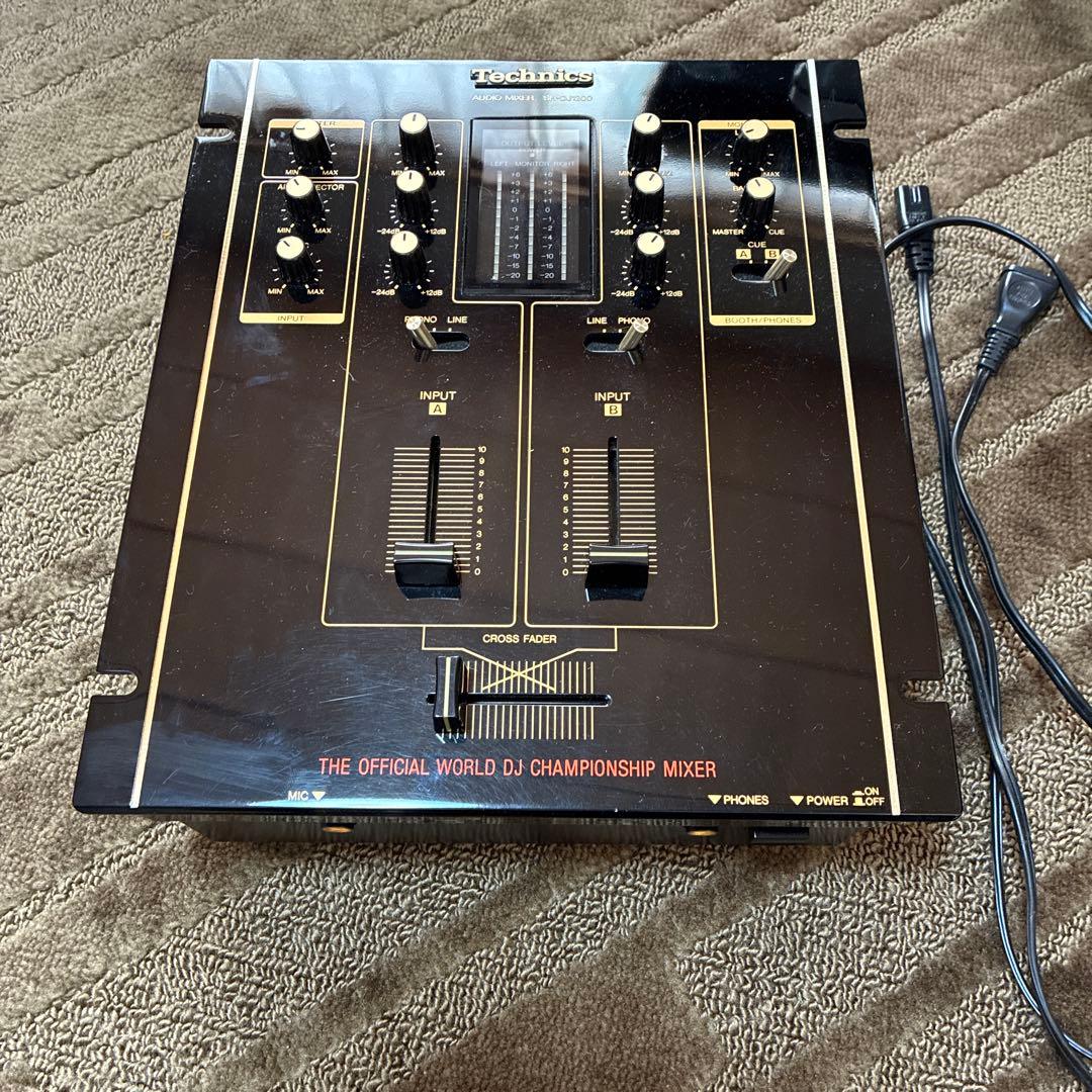 technics sh-1200 DJミキサー　テクニクスhiphopスクラッチ
