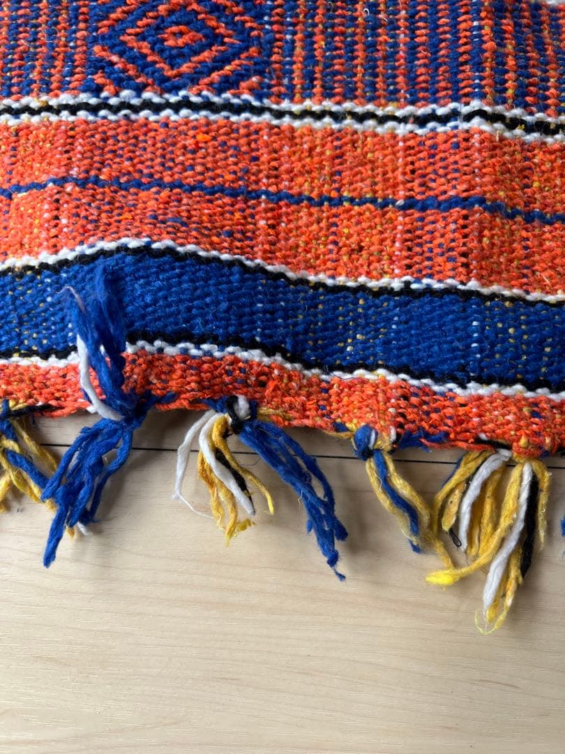 【希少】STUSSY 大判メキシカンラグ マット ブランケット