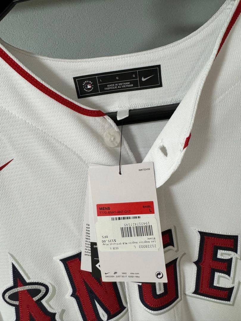 大谷 翔平 エンゼルス ユニフォーム アメリカMLB shop正規品新品タグ付き