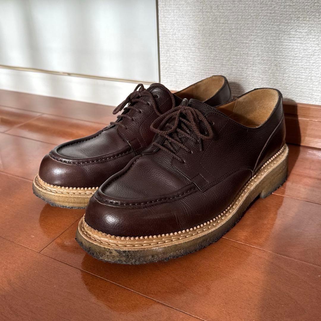 JMウエストン　ユージンゴルフ　クレープソール　#924 サイズ7 カフェ　茶