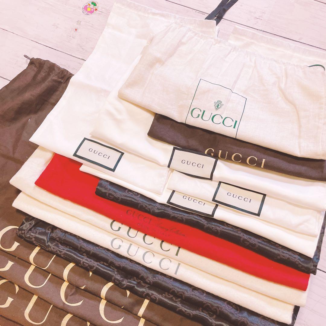 H2900 GUCCI グッチ　大 収納　保存袋　袋　バッグ　まとめ