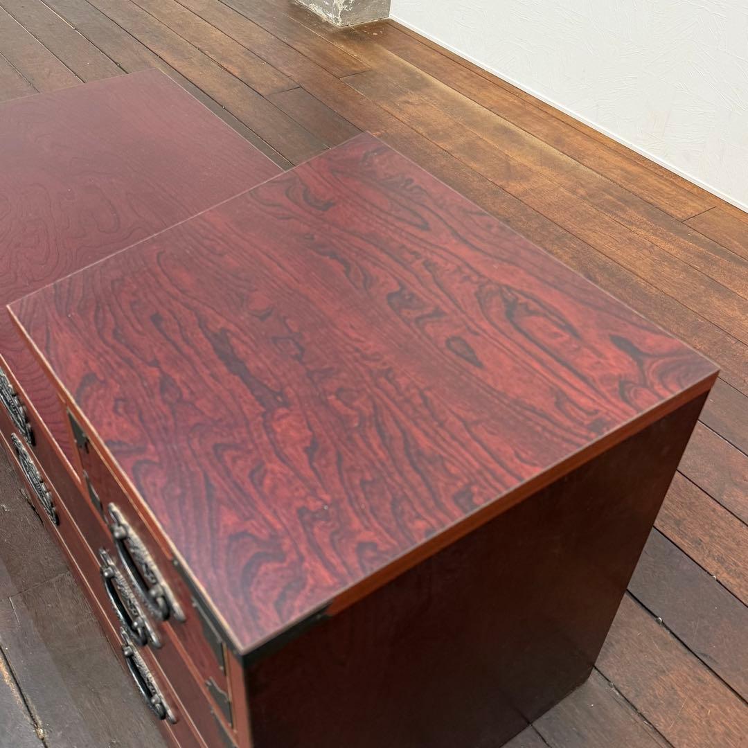 H110K10 民芸調箪笥 ローボード ローチェスト