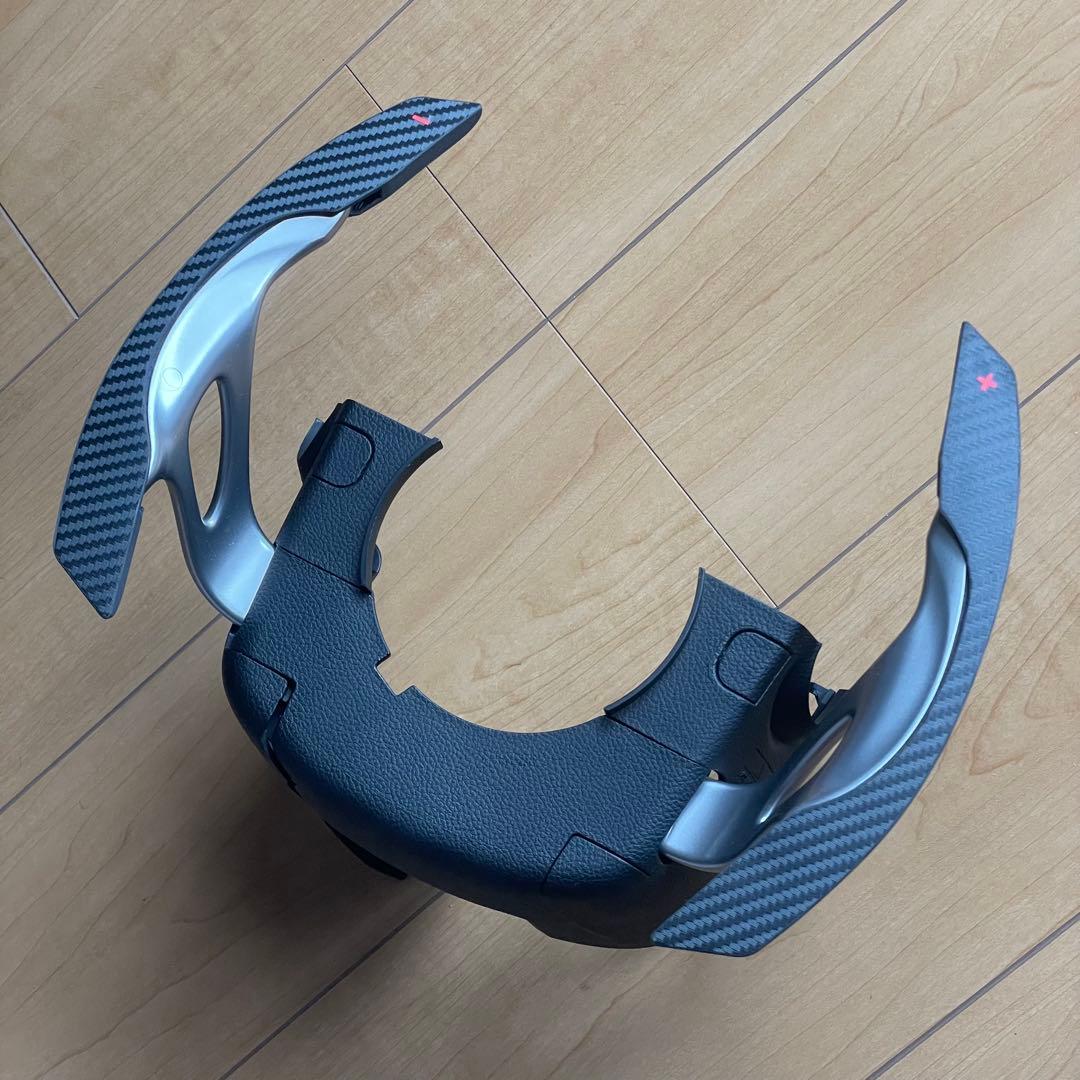 V36 日産スカイライン カーボン 3D プリント シフトパドル アセンブリ