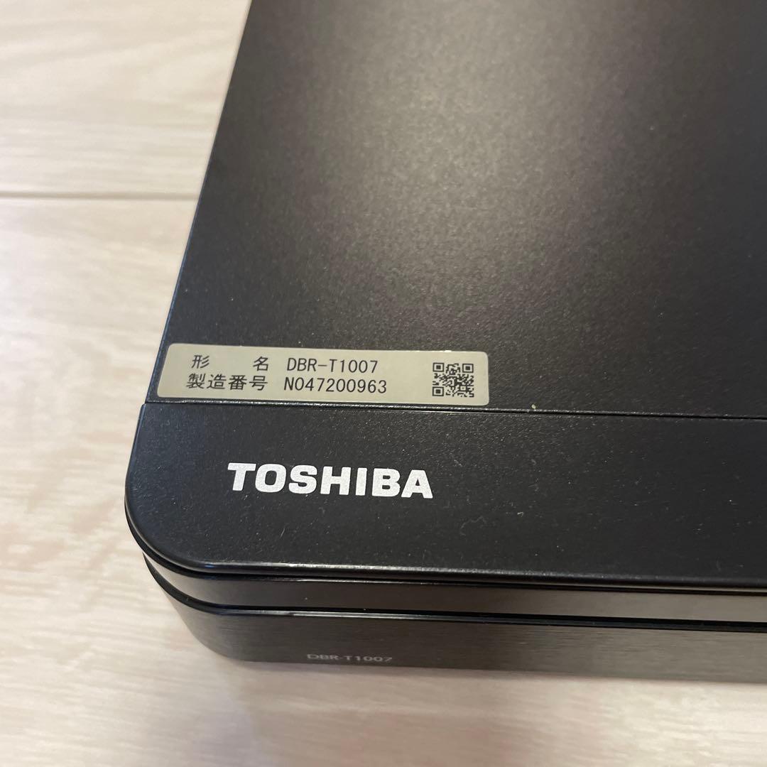 TOSHIBA DBR-T1007 ブルーレイレコーダー