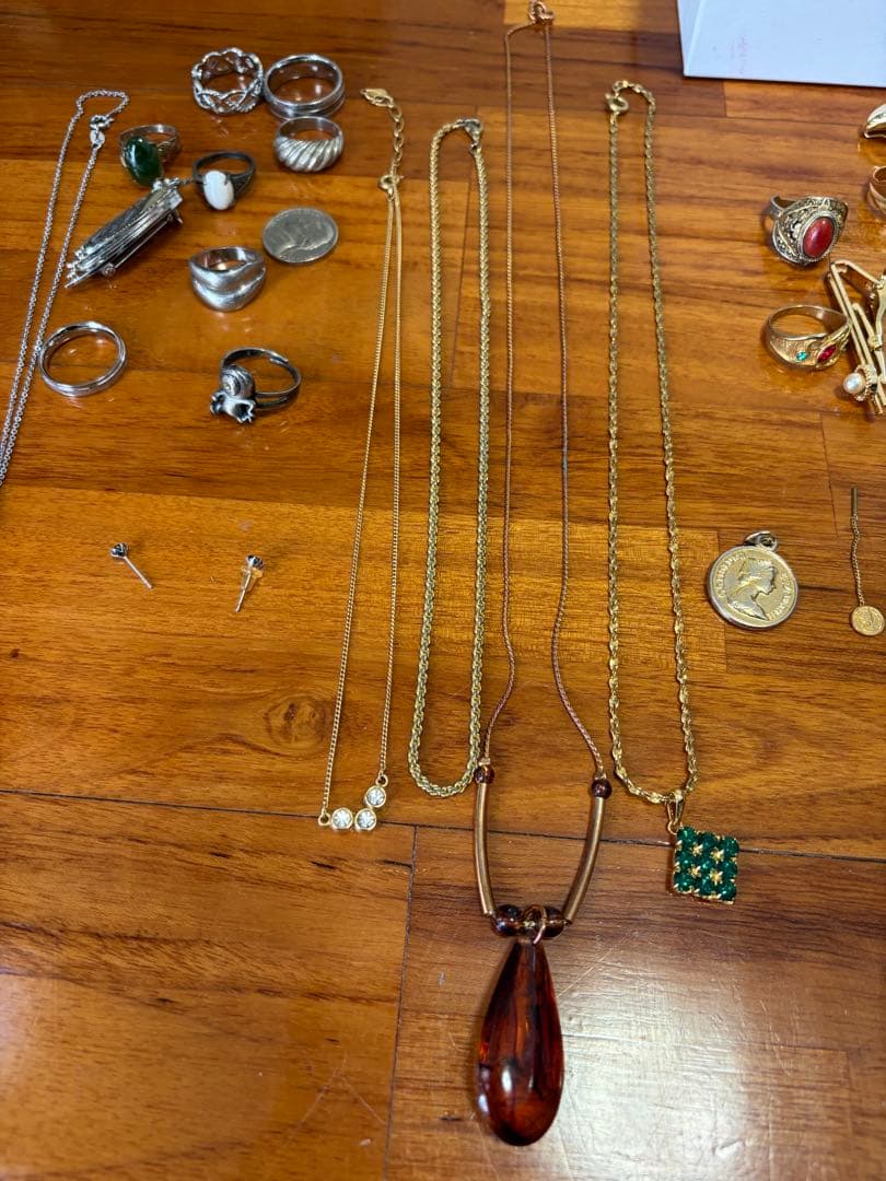 pt850、刻印多数あり、アクセサリー、指輪やネックレスなど