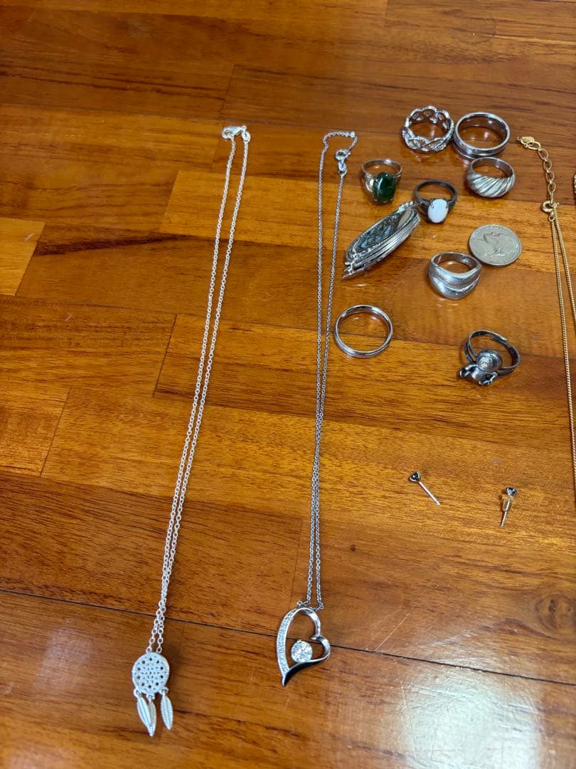 pt850、刻印多数あり、アクセサリー、指輪やネックレスなど