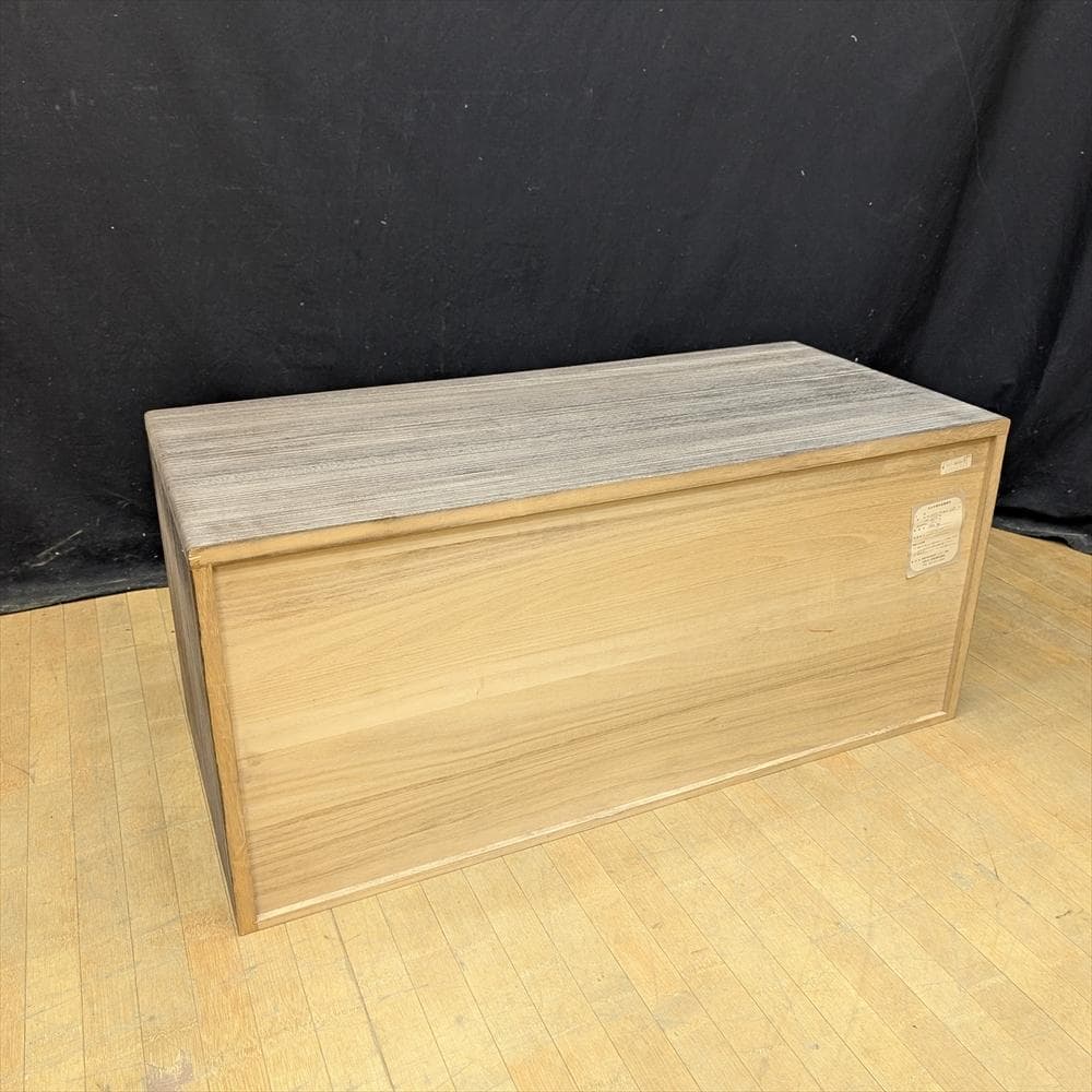 高塚桐材商店　山翠作　ろう仕上げ　焼桐　唐草釻　整理箪笥　和箪笥　箪笥　タンス