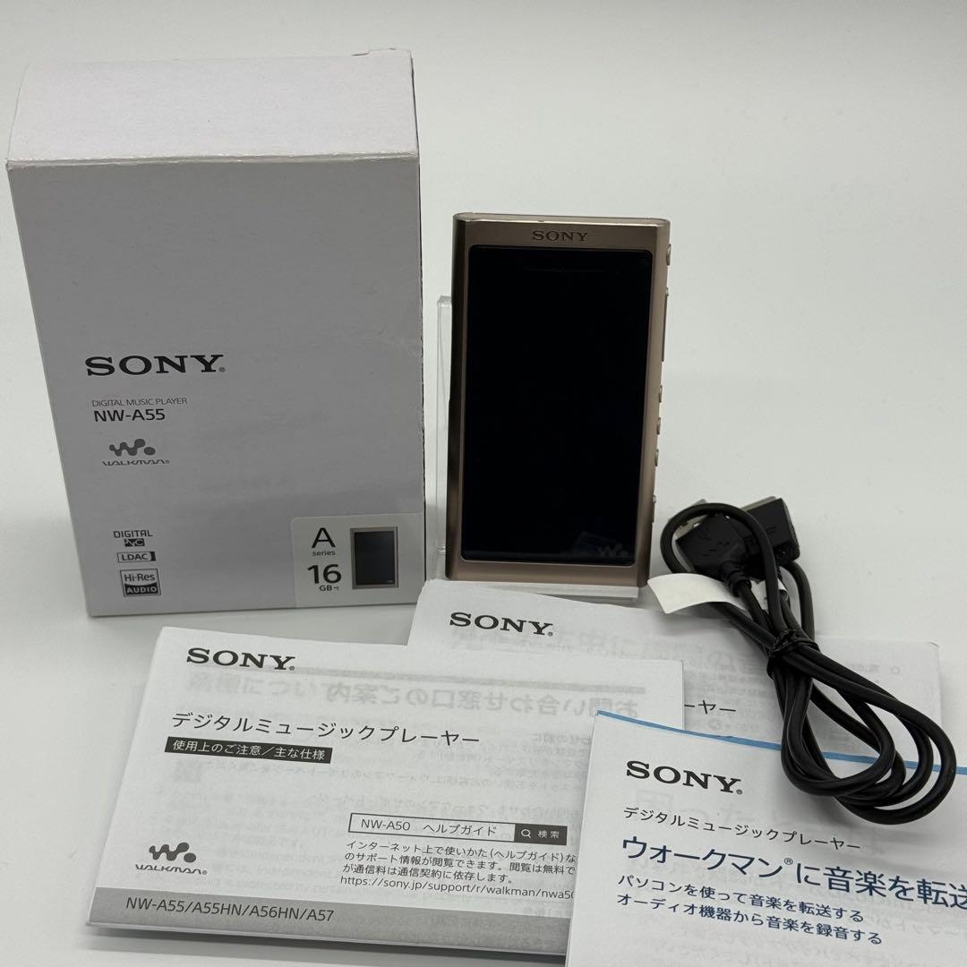 SONY ウォークマン NW-A55 16GB 動作確認済 付属品あり ハイレゾ