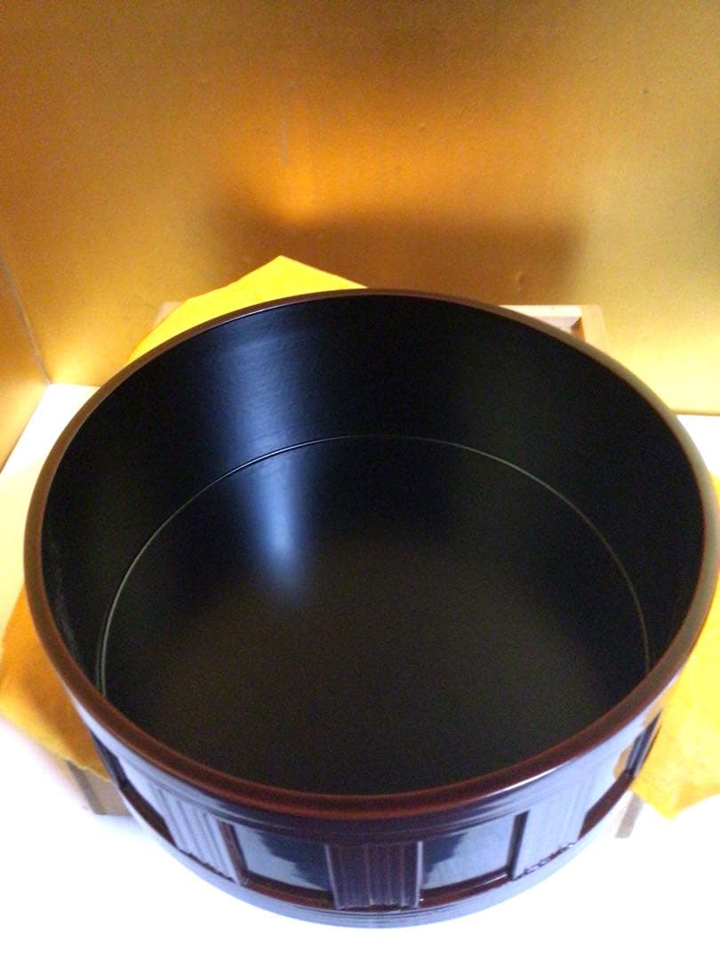 茶道具 一閑桶型食籠 満樹 共箱付き