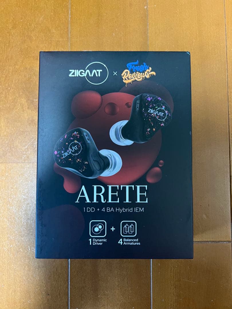 ZIGGAAT ARETE 1DD+4BA ハイブリッドIEM