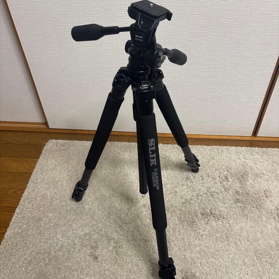 SLIK 三脚　カーボンマスター 723 FL