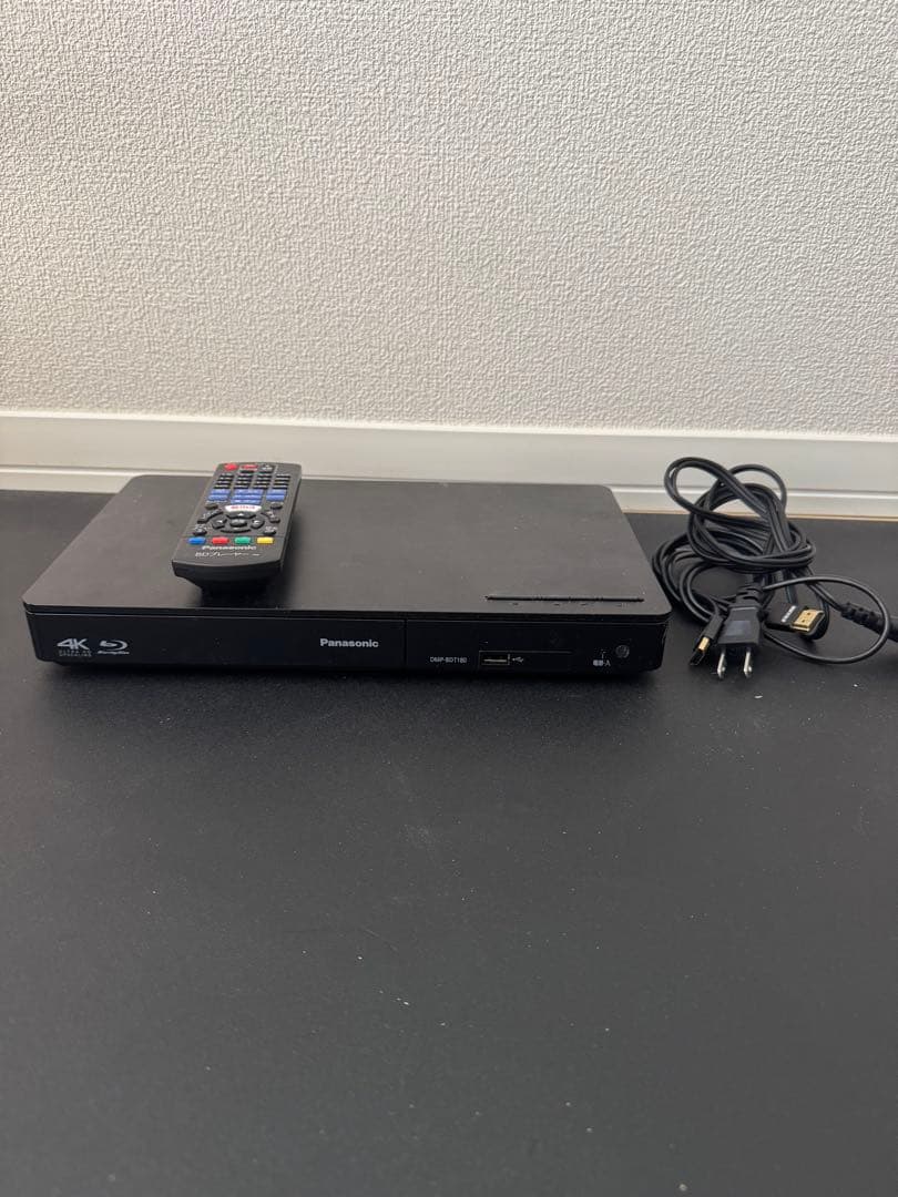 【2023年製】パナソニック　ブルーレイレプレーヤー　DMP-BDT180