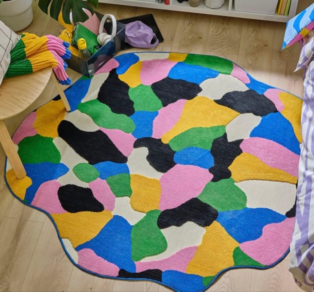 IDROTTSHALL イドロッツハル ラグ, マルチカラー